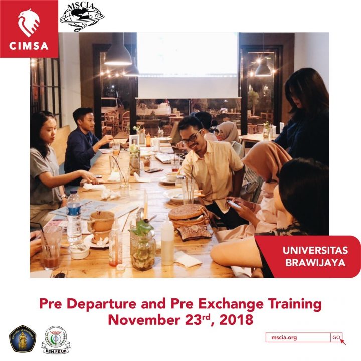 Pre Exchange Training (PET) by MSCIA UB Pre Exchange Training (PET) by MSCIA UB