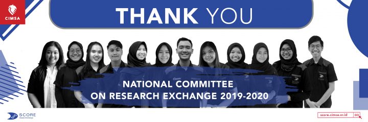 THANK YOU NCRE 2019/2020