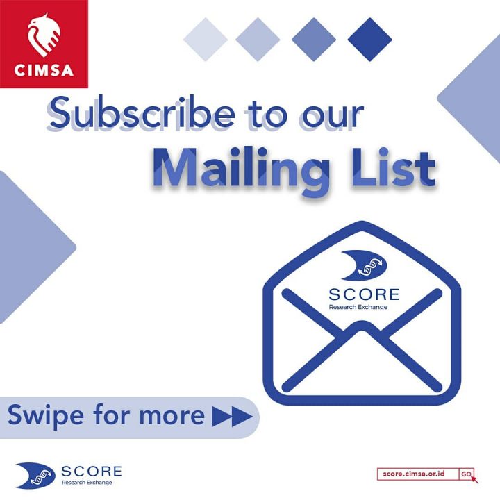SCORE CIMSA MAILING LIST