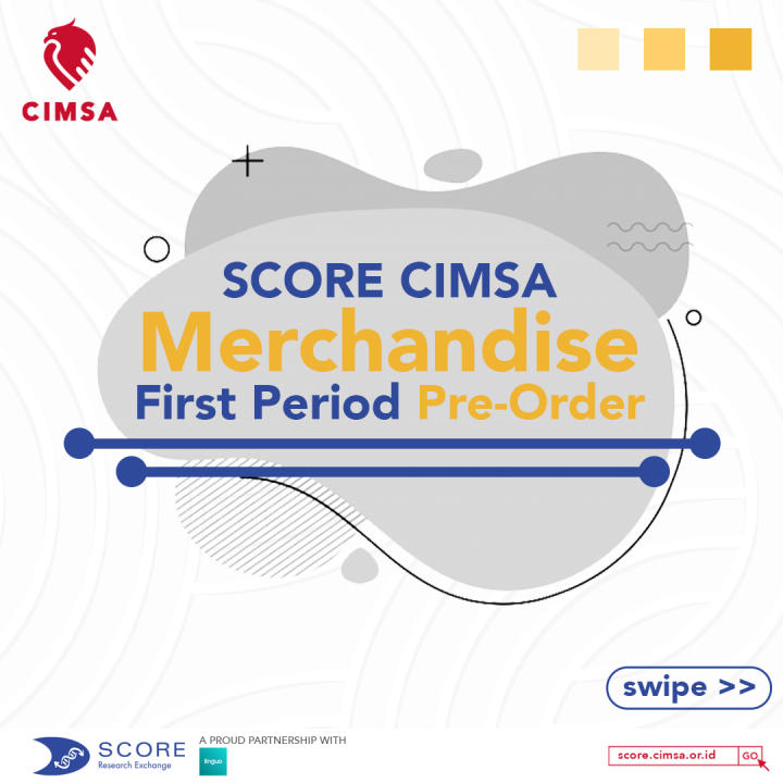 OPEN PRE-ORDER SCORE MERCHANDISE ON FIRST PERIOD 2021