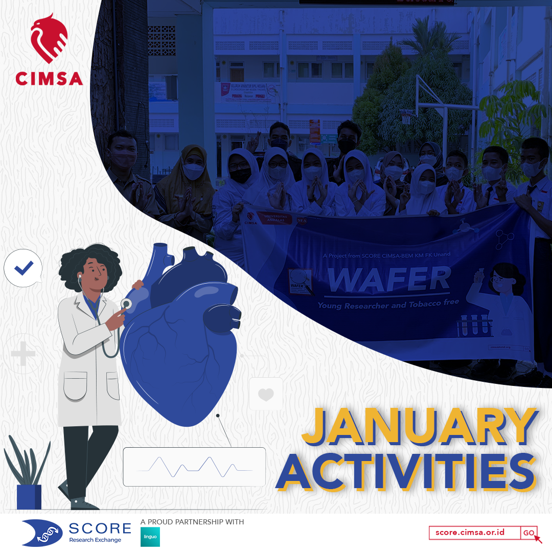 SCORE ACTIVITIES UPDATES: JANUARY 2022