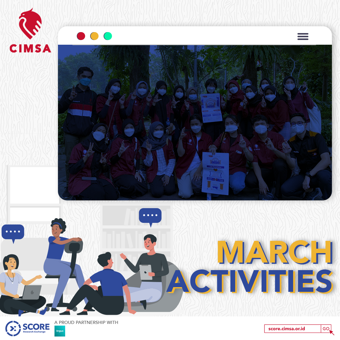 [SCORE ACTIVITIES UPDATES: MARCH 2022]